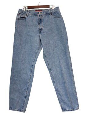 Vintage Y2K Levi's 550 Jeans Size 16 Classic Relaxed Fit Tapered Leg Baggy Mom